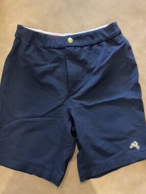 Tracksmith Men's Navy Running Shorts (Medium)